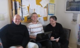 Hressir karlkyns kennarar