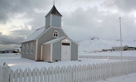Bakkgerðiskirkja á Aðfangadag 2012
