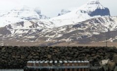 Tunnan út í höfn eins og hún er í dag