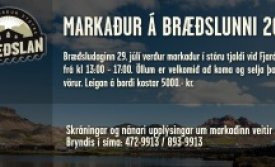 Langar þig að selja vörur á Bræðslunni?