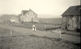 Gömul mynd frá Borgarfirði