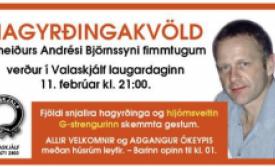 Andrés Björnsson fimmtugur