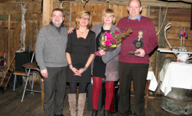 Skúli Björn, Ólöf Ýr ferðamálastjóri og fyrrum bakkabúi ásamt Vidda og Þóreyju