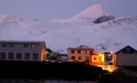 Vetrarkyrrð á Borgarfirði