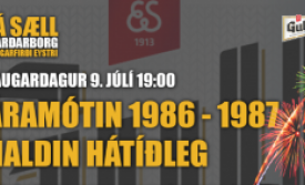 Áramótin '86 - '87 haldin hátíðleg á laugardaginn í Fjarðarborg