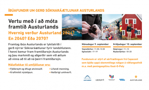 Íbúafundir um gerð sóknaráætlunar Austurlands