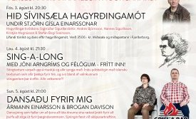 Verslunarmannahelgin í Fjarðarborg